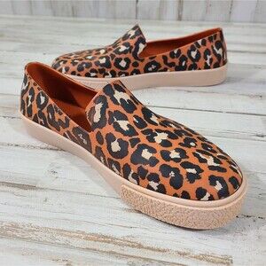 Melissa Lii Leopard Print Slip On Rubber Womens Scented Shoes size 9